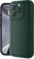 Anka Cep Telefonu Aksesuarları Apple İphone 16 Pro Max Kılıf Viera Silikon Kapak + Ekran Koruma + Kablo Koruma