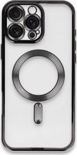 Anka Cep Telefonu Aksesuarları Apple İphone 16 Pro Kılıf Kross Magneticsafe Kapak + Ekran Koruma + Kablo Koruma