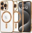 Anka Cep Telefonu Aksesuarları Apple İphone 16 Pro Kılıf Kross Magneticsafe Kapak + Ekran Koruma + Kablo Koruma