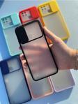 Mm Kılıf Aksesuar Oppo Realme C21 Kamera Sürgülü Mika Kılıf