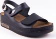 Dagoster DZA37-3014 Siyah Günlük Ortopedik Kadın Sandalet