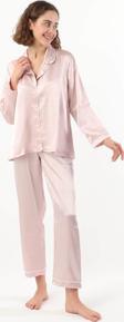 Pierre Cardin Kadın Biyeli Saten Pijama Takımı