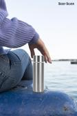 Sedef Silver 304 Paslanmaz Çelik Çift Katman 150 Ml Cep Tipi Mini Ufak Termos 523