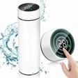 Sedef Silver Kapağı Dereceli 450 Ml Çelik Termos - Ofis, Kamp, Öğrenci, Küçük Termos Bardak