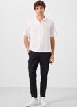 Siyah Standart Fit Dokuma Hafif Esnek Chino Erkek Pantolon - 82177