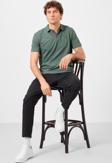 Siyah Standart Fit Dokuma Hafif Esnek Chino Erkek Pantolon - 82178