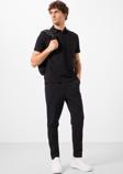 Siyah Standart Fit Dokuma Hafif Esnek Chino Erkek Pantolon - 82180