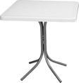 Omnipazar MT-CF870 Prima Fonte Plastik Kare Bahçe Balkon Masa 70x70 cm