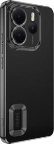 Redmi Note 14 4G Kılıf Köşeleri Renkli Şeffaf Kamera Korumalı Silikon Luxury Kapak