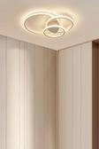 Leo Modern Tasarım Beyaz Renk Salon Mutfak Hol Beyaz Ledli 3 Lü Led Avize