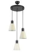 Trend Modern Tasarım Cafe Mutfak Salon Krem Renk 3 Lü Avize