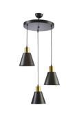 Trend Modern Salon - Mutfak - Cafe Metal Sıvama Sarkıt Avize