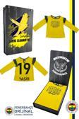 Fenerbahçe Orijinal Lisanslı Uzun Kol Lacivert Bebek Sweat Kişiye Özel Hediyelik Ahşap