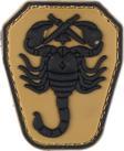 Single Sword Akrep Plastik Patch - Peç Küçük Boy 4Cm X 5,5Cm