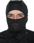 Single Sword Polarlı Su ve Rüzgar Geçirmez Balaclava Kar Maskesi