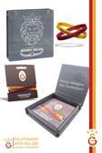 Galatasaray Orijinal Lisanslı Armanın Peşinde 2'li Bileklik Kişiye Özel Ahşap Kutulu
