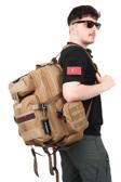 Kordak 42 Lt Cırtlı Yan Cepli Tactical Sırt Çantası - Fonksiyonel Outdoor Çanta