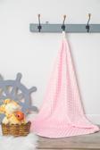 Neu Kıds Bebek Nohut Battaniye Mavi-Beyaz-Pembe