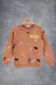 Toontoy Erkek Çocuk Baskılı Sweatshirt
