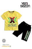Triliya Pamuklu Unisex Çocuk Kapri Takımı (Cepli & Kordonlu, 3-12 Yaş) TRL-31