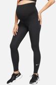 Nike One Women's High Rise Leggings Maternity Yüksek Belli Hamile Kadın Tayt Siyah