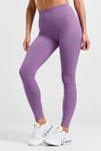 Nike One Women's High Rise Full Length Tight Kadın Yüksek Bel Reflektörlü Cepli Antrenman Taytı Mor