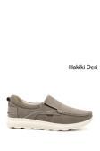 Erkek Vizon Nubuk Hakiki Deri Comfort Ayakkabı