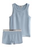 Kız Çocuk Pamuklu İç Çamaşırı Takımı, Boyshort (Boxer) ve Atlet