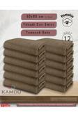 Embays Collection 50X90Cm Pamuklu Havlu ( 12 Adet ) Berber Havlusu, Kuaför Havlusu, Sporcu Havlusu, El Yüz Havlusu