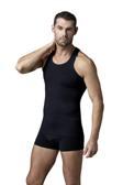 Güryıldız Underwear Güryıldız 12'Li Siyah Ribana Sporcu Atlet 24008