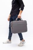 Kaff Gri Unisex 15.6'' Suya Ve Darbeye Dayanıklı Fonksiyonel İç Bölmeli Bilgisayar Evrak Laptop Çantası