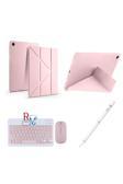 Redmud Teknoloji Samsung Galaxy Tab A9 X110 İle Uyumlu Standlı Kılıf Dokunmatik Kalem Ve Klavye Mouse 3'Lü Set