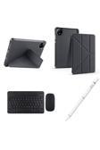 Redmud Teknoloji Redmi Pad Se 8.7 '' İle Uyumlu Standlı Kılıf Dokunmatik Kalem Ve Klavye Mouse 3'Lü Set