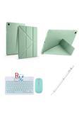 Redmud Teknoloji Samsung Galaxy Tab S6 Lite P610/613 Uyumlu Standlı Kılıf Dokunmatik Kalem Ve Klavye Mouse 3'Lü Set