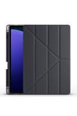 Redmud Teknoloji Samsung Galaxy Tab S10 / S9 / S9Fe Plus 12.4'' Uyumlu Kılıf Üçgen Standlı Kalem Bölmeli Kılıf