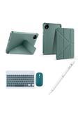 Redmud Teknoloji Redmi Pad Se 8.7 '' İle Uyumlu Standlı Kılıf Dokunmatik Kalem Ve Klavye Mouse 3'Lü Set