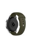 Unicell Samsung Galaxy Watch 3 45 Mm - Samsung Galaxy Watch 46 Mm Tam Uyumlu 22 Mm Klasik Silikon Kordon