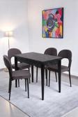 Damla Hilal MDF Mutfak Masa Sandalye Takımı 60x100cm