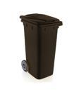 Omnipazar SY-6505 Tekerlekli Kapaklı Plastik Çöp Konteyneri 120 lt