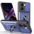 Xiaomi Poco X7 Pro Kılıf Magnetik Standlı Kamera Korumalı Sürgülü Vega Kılıf