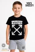 Triliya Pamuklu Unisex Çocuk Kapri Takımı (Cepli & Kordonlu, 3-12 Yaş) TRL-56