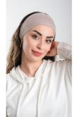 Hürrem Bone Vizon Pratik Hazır Geçmeli Tesettür Bone Viskon Kumaş Sade 3007_10