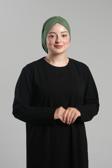 Hürrem Bone Yağ Yeşili Pratik Hazır Geçmeli Tesettür Bone Sandy Büzgülü Salaş 2119_36