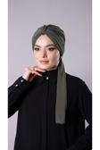 Hürrem Bone Koyu Vizon Pratik Hazır Geçmeli Tesettür Bone Sandy Kumaş Atkılı 2204_38