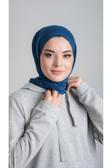 Hürrem Bone Petrol Mavisi Pratik Hazır Geçmeli Şal Viskon Kumaş Penye Şal 2108_17