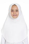 Hürrem Bone Beyaz Pratik Hazır Geçmeli Genç Tesettür Bone Sandy Kumaş Düz Hijab 2312_42