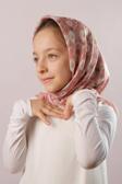 Giverny Gül Kurusu Dijital Baskılı Çocuk Tesettür Eşarp Pamuk Polyester Papatya Desenli 6003_18