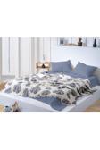 Denia Home Textile Müslin  5 Katlı Yorgan/Çift Kişilik 240X220 Cm Leaf