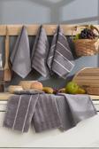 Denia Home Textile Luna 6'Lı Mutfak Ve El&Yüz Havlu Seti 30X50 Cm