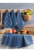 Denia Home Textile Luna 6'Lı Mutfak Ve El&Yüz Havlu Seti 30X50 Cm